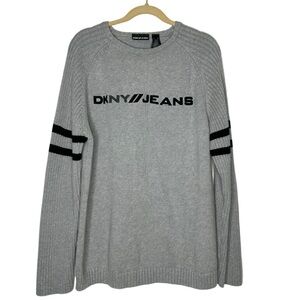 DKNY JEANS Men’s Logo Embroidered Sweater Size‎ XXL